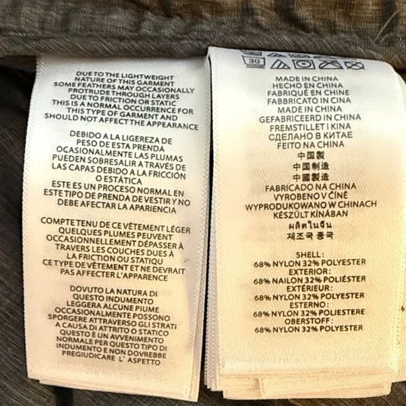 Michael Kors Charcoal Down Vest - Picture 6 of 8